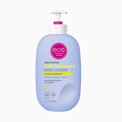 EOS Vanilla Cashmere Body Lotion.