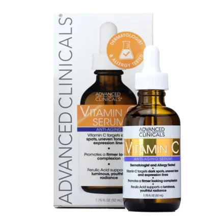 Advanced Clinicals Brightening Vitamin C Face Serum